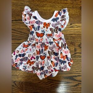 Little sleepies bamboo butterflies twirl 12-18m